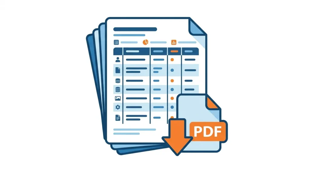 Downloadable HS code list document for UAE customs classification