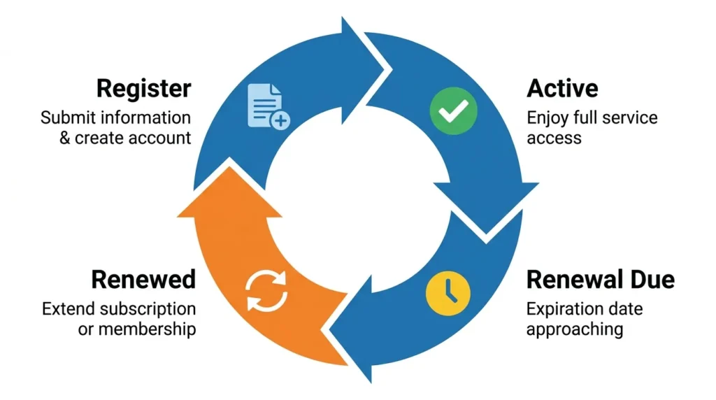 Import code registration and renewal lifecycle for Dubai customs