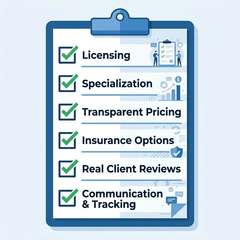 Checklist for choosing a car shipping company